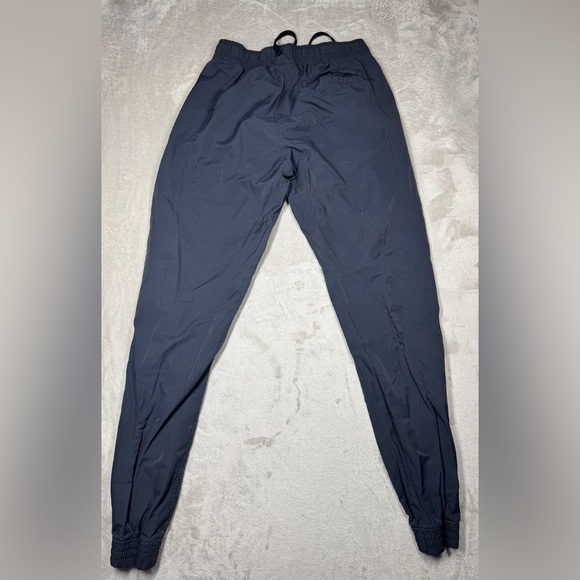 Nike Men’s Grey Blue Tapered Elastic Drawstring Waist Athletic Joggers Small - Picture 12 of 16